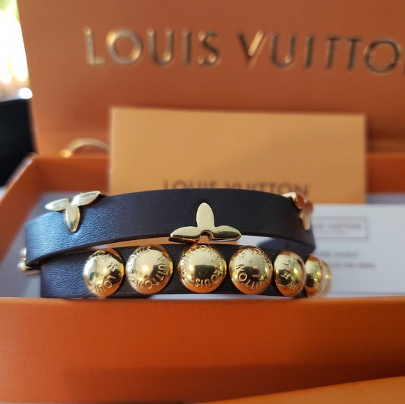 Louis Vuitton Jewelry - LV Daily Monogram stud bracelet